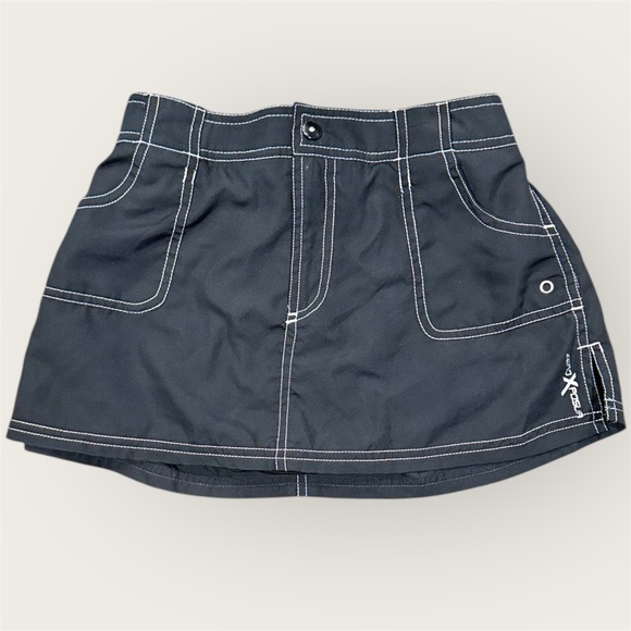 ZeroXposur Dresses & Skirts - ZeroXposur Black Mini Skirt with White Accents